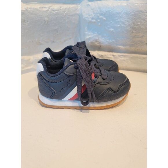 Tommy Hillfiger Julian Sneakers Toddler Boy Size 5 - Picture 1 of 8